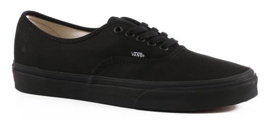 Vans Authentic Skate Shoes - black/black - view large