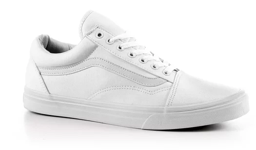 vans white skate shoes