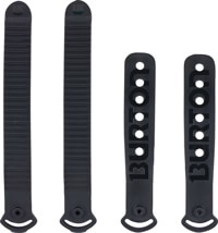 Burton Toe Tongue & Slider Replacement Set - black