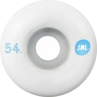 Sml. Grocery Bag II V-Cut Skateboard Wheels - white/blue (99a) - view large