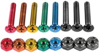 Enjoi Anodized Colorful Little Buddies Skateboard Hardware - multi