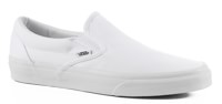 Vans Women's Classic Slip-On Shoes - true white