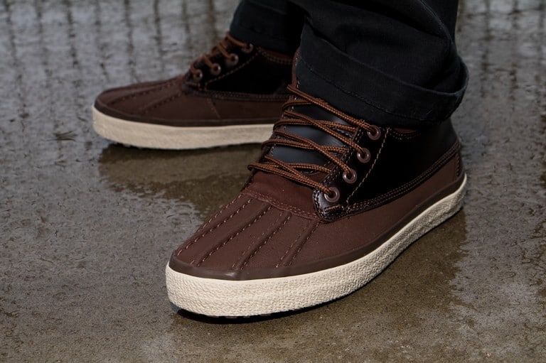vans del pato brown