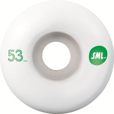 Sml. Grocery Bag II OG Wide Skateboard Wheels - white/green (99a) - view large