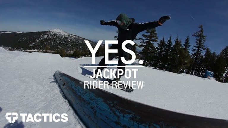 YES Jackpot 2017 Snowboard - Wear Test & Review