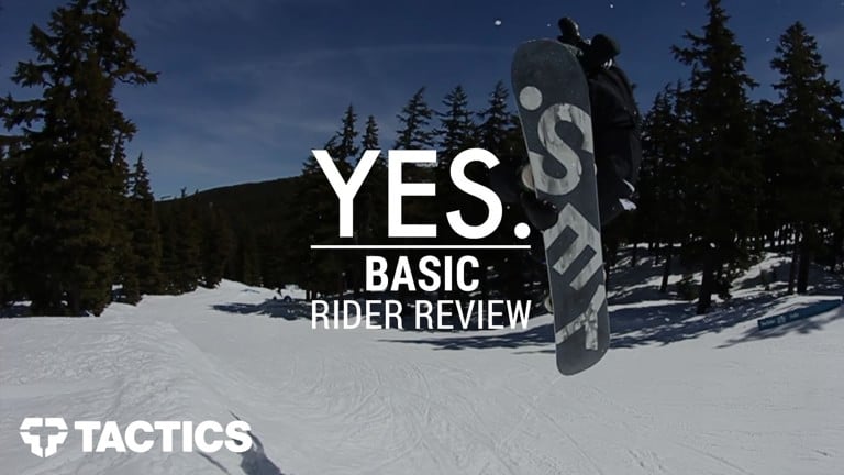 YES Basic 2017 Snowboard - Wear Test & Review