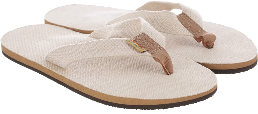 rainbow sandals men's single layer