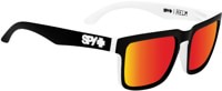 Spy Helm Sunglasses - whitewall/happy gray green/red spectra lens
