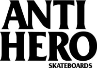 Anti-Hero Black Hero Sticker - black