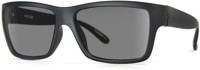 MADSON Piston Polarized Sunglasses - black on black/grey polarized lens