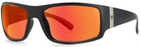 MADSON Magnate Polarized Sunglasses - black matte/red chrome polarized