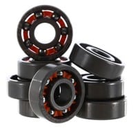 Bronson Speed Co. Raw Skateboard Bearings - black