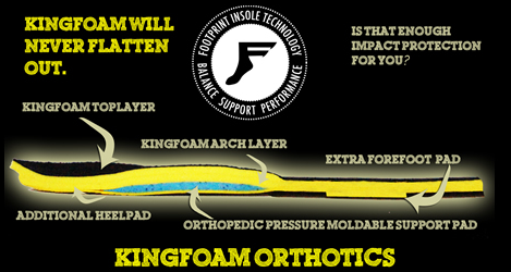 Footprint Kingfoam Orthotics 6mm 