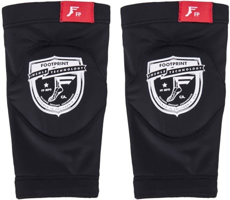 Footprint Low Pro Sleeve Elbow Pads - black/shield logo - view large