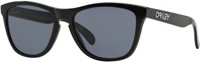 Oakley Frogskins Sunglasses - polished black/grey lens
