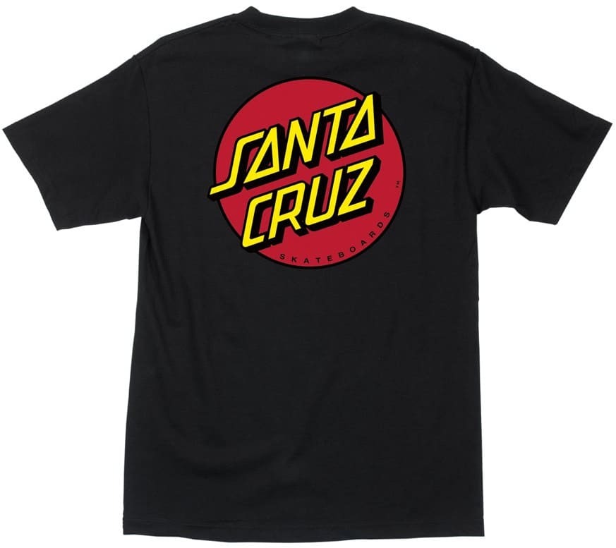 Santa Cruz Kids Classic Dot T-Shirt - black | Tactics
