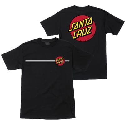 Santa Cruz Kids Classic Dot T-Shirt - black - view large