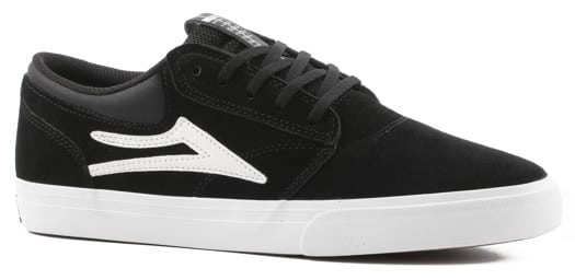 Lakai Griffin Skate Shoes - black suede - view large