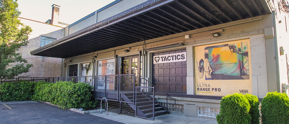 Eugene skateboard and snowboard shop