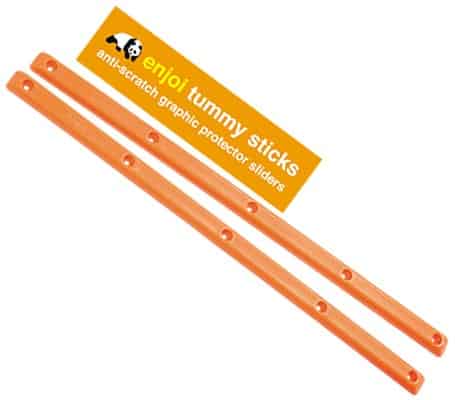 Enjoi Tummy Sticks Deck Rails - orange - view large