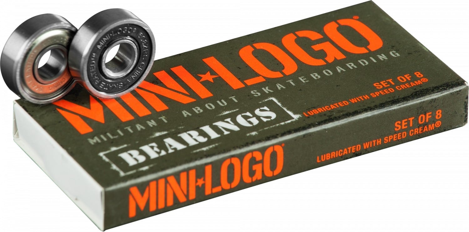 Mini Logo Precision Skateboard Bearings Tactics