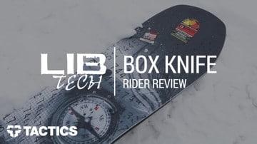 Lib Tech Box Knife C3 2018 Snowboard Rider Review