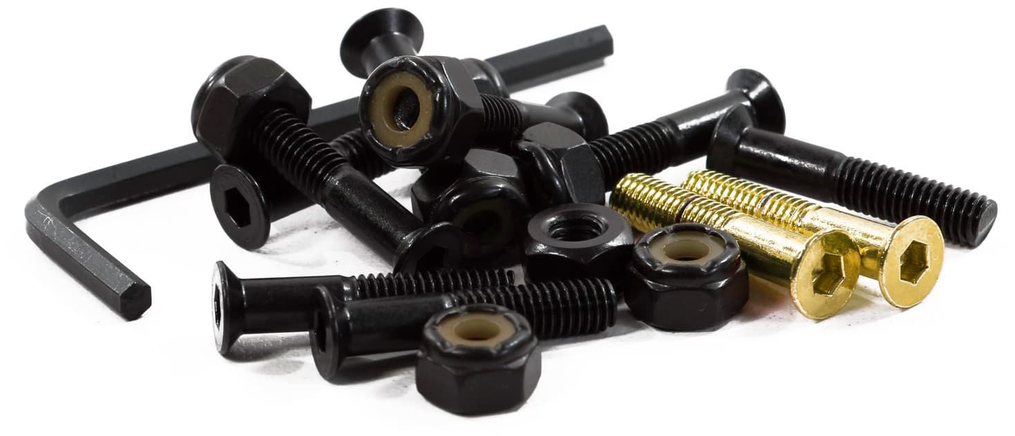 Thunder Allen Thunder Bolts Skateboard Hardware black/gold Tactics