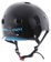 Triple Eight THE Certified Sweatsaver Skate Helmet - black glossy - reverse