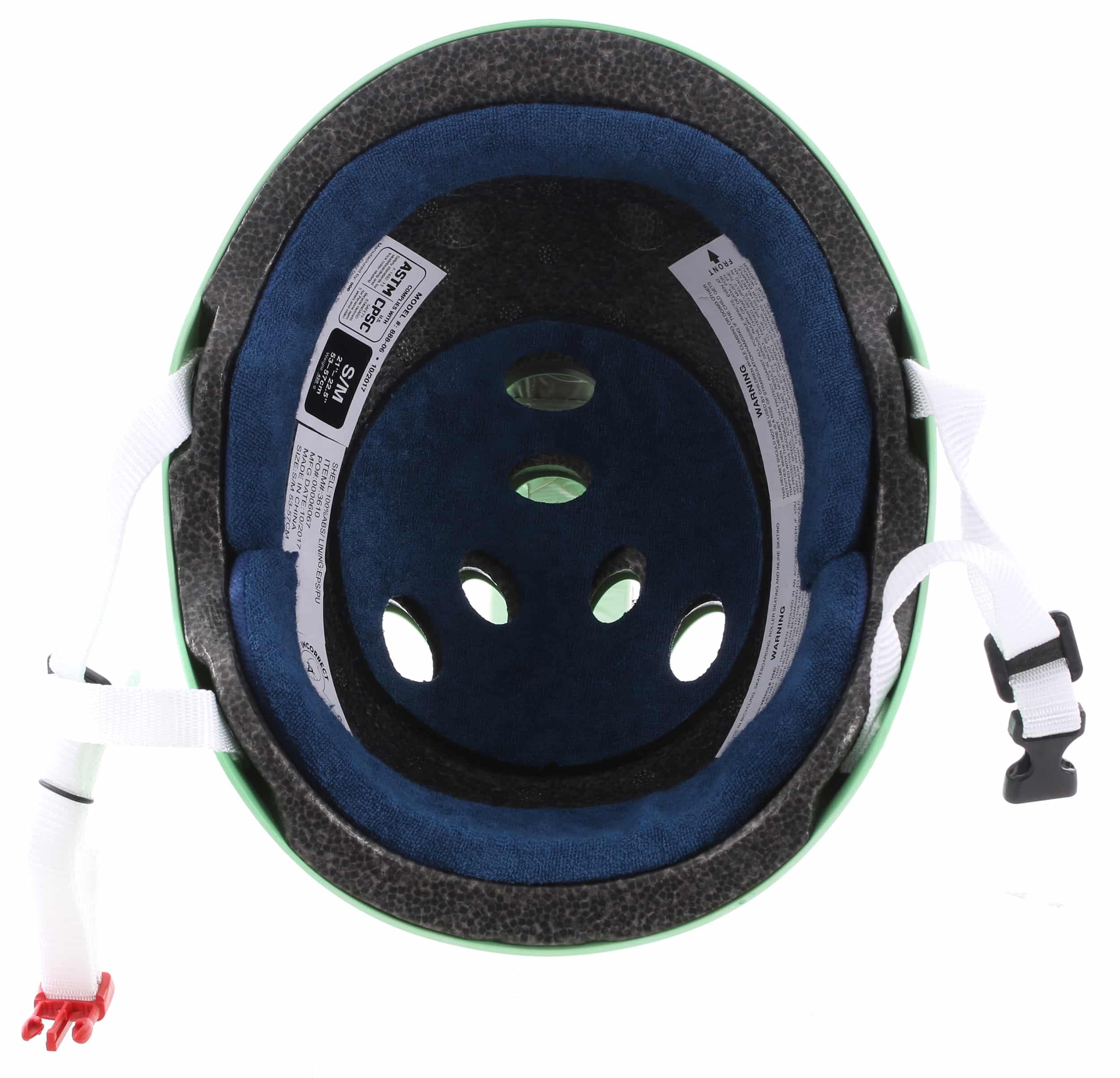 Triple Eight THE Certified Sweatsaver Skate Helmet - mint rubber | Tactics
