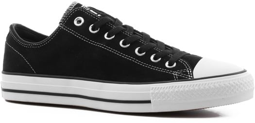 Converse Chuck Taylor All Star Pro Skate Shoes - (suede) black/black/white - view large