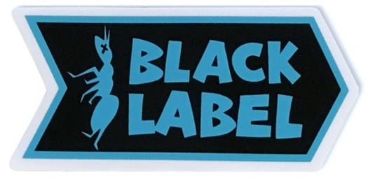 Black Label Ant Logo Sticker - blue/black - view large