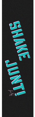 Shake Junt Jamie Foy Pro Skateboard Grip Tape - black/light blue - view large