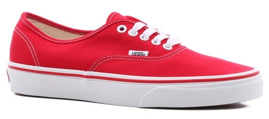 Vans Authentic Skate Shoes - red - view large