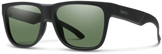 Smith Lowdown 2 Polarized Sunglasses - matte black/chromapop polarized gray green lens - view large
