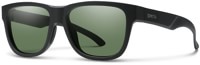 Smith Lowdown Slim 2 Polarized Sunglasses - matte black/chromapop gray green polarized lens