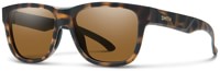 Smith Lowdown Slim 2 Polarized Sunglasses - matte tortoise/chromapop polarized brown lens