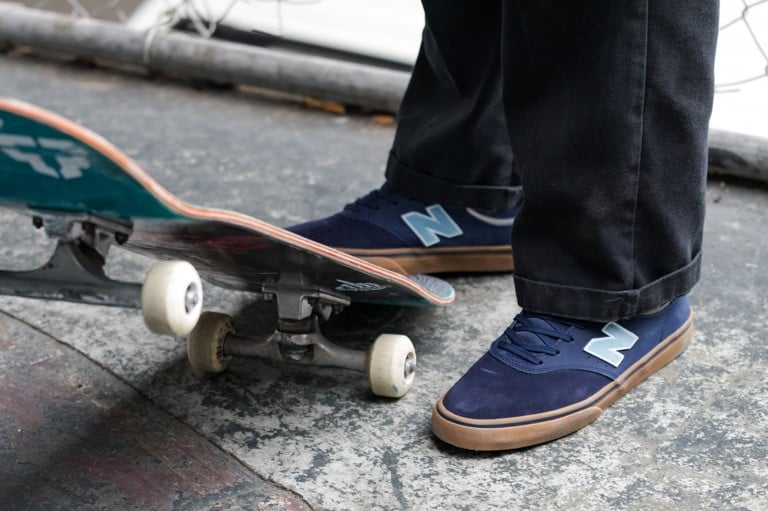 new balance slip on skate shoes