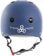 Triple Eight THE Certified Sweatsaver Skate Helmet - navy rubber - reverse