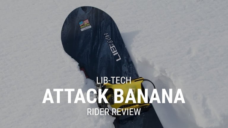 Lib Tech Attack Banana 2019 Snowboard Rider Review