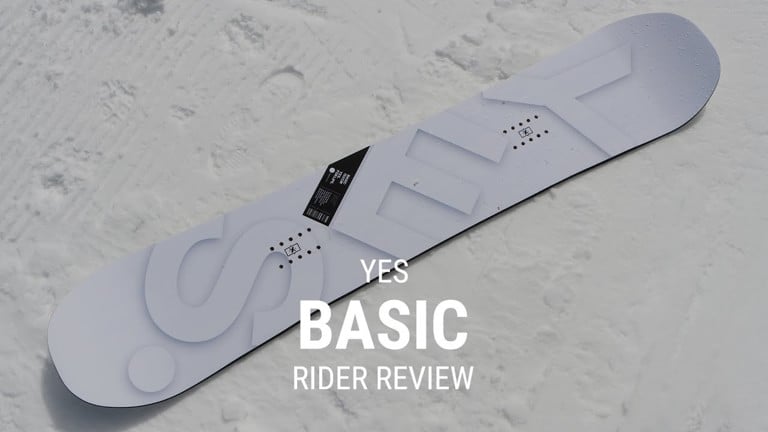 YES Basic 2019 Snowboard Rider Review