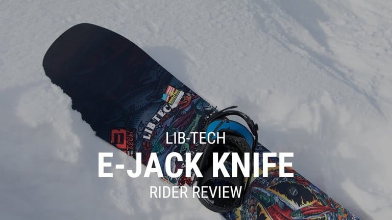 Lib Tech EJack Knife 2019 Snowboard Rider Review