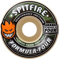 Spitfire Formula Four Classic Skateboard Wheels - covert (99d)