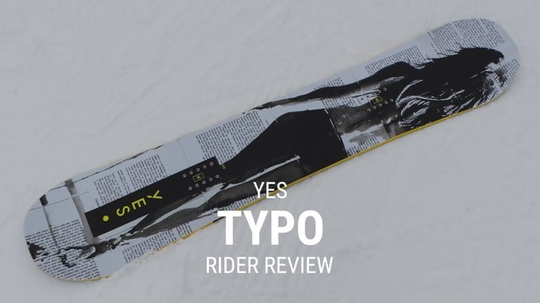 YES Typo 2019 Snowboard Rider Review