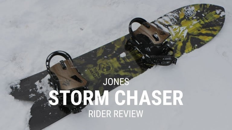 Jones Stormchaser 2019 Snowboard Rider Review