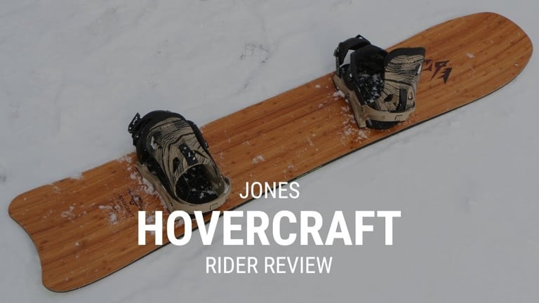 Jones Hovercraft 2019 Snowboard Rider Review