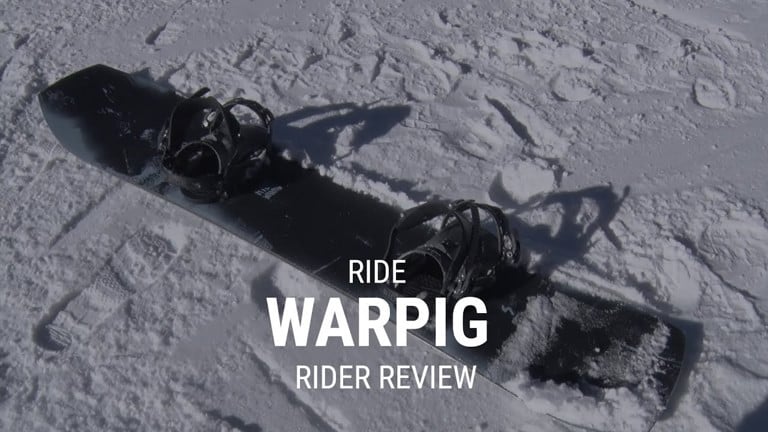 Ride Warpig 2019 Snowboard Rider Review