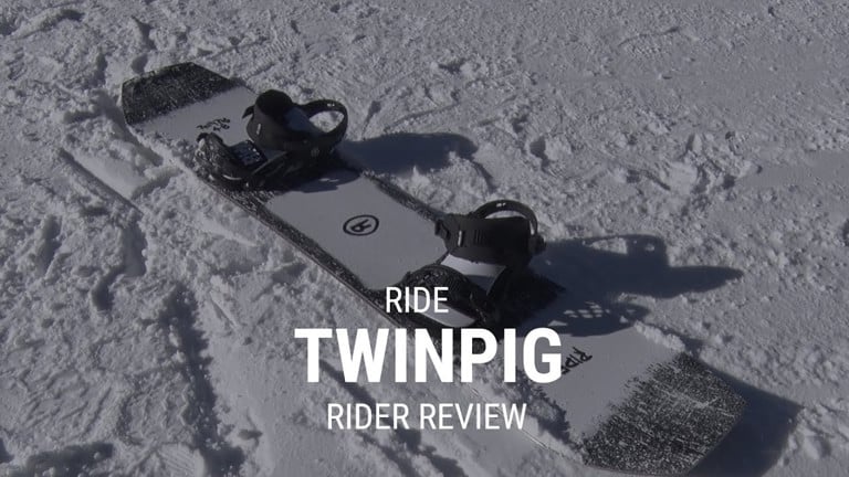 Ride Twinpig 2019 Snowboard Rider Review