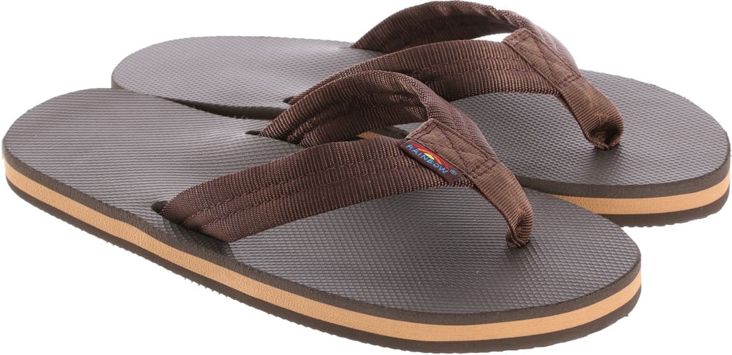 Rainbow Sandals Classic Rubber Single Layer Eco Sandals - brown/brown ...