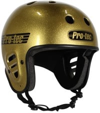 ProTec Full Cut Skate Helmet - gold flake
