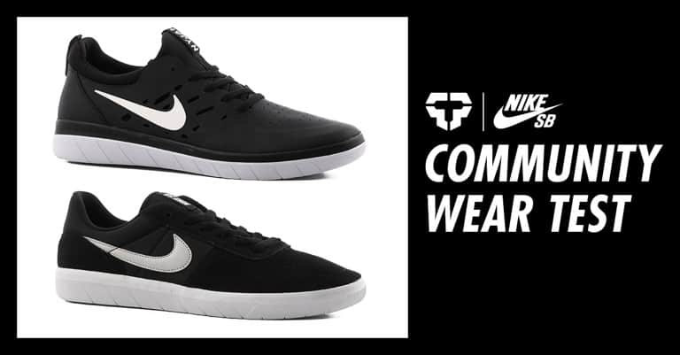 Nike SB Nyjah Free and Team Classic Community Wear Test